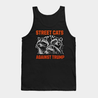 Street Cats Against Trump Tank Top